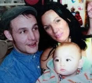Jack Fielder-Civil with his parents.
